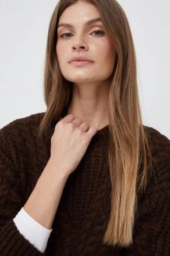 Χωρίς φερμουάρ Πουλόβερ Pepe Jeans καφέ, -Pepe Jeans Sales Store unnamed file 4464