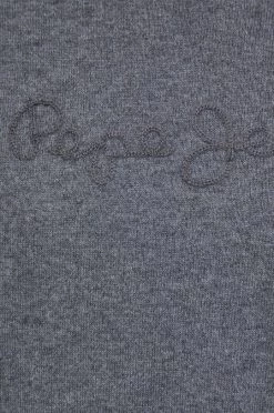 Χωρίς φερμουάρ Πουλόβερ με προσθήκη μαλλιού Pepe Jeans χρώμα: γκρι -Pepe Jeans Sales Store unnamed file 4470