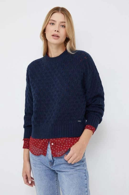 Χωρίς φερμουάρ Πουλόβερ Pepe Jeans ναυτικό μπλε 3 Χωρίς φερμουάρ Πουλόβερ Pepe Jeans ναυτικό μπλε