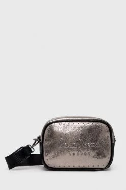 Τσάντες χιαστί Τσάντα Pepe Jeans ασημί