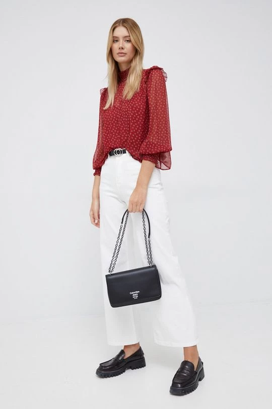 Μπλούζες Μπλουζάκι Pepe Jeans κόκκινο 4 Μπλούζες Μπλουζάκι Pepe Jeans κόκκινο - Image 2