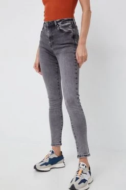 Slim και Skinny Τζιν παντελονι Pepe Jeans γκρί