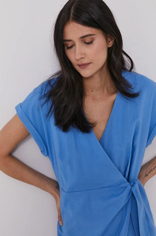 Φορέματα Φόρεμα Pepe Jeans LOLITA μπλε 6 Φορέματα Φόρεμα Pepe Jeans LOLITA μπλε - Image 4