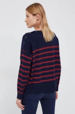 Χωρίς φερμουάρ Πουλόβερ με προσθήκη μαλλιού Pepe Jeans χρώμα: ναυτικό μπλε, -Pepe Jeans Sales Store unnamed file 4567