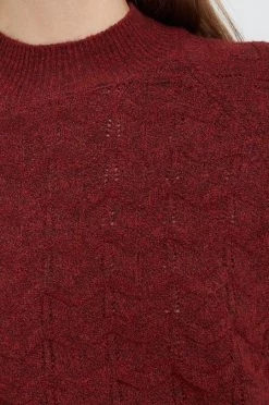 Χωρίς φερμουάρ Πουλόβερ Pepe Jeans κόκκινο -Pepe Jeans Sales Store unnamed file 4590