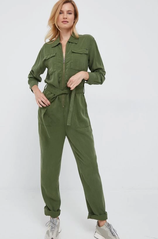 Ολόσωμες φόρμες Ολόσωμη φόρμα Pepe Jeans πράσινο 3 Ολόσωμες φόρμες Ολόσωμη φόρμα Pepe Jeans πράσινο