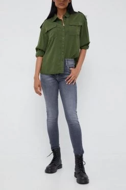 Slim και Skinny Τζιν παντελονι Pepe Jeans γκρί