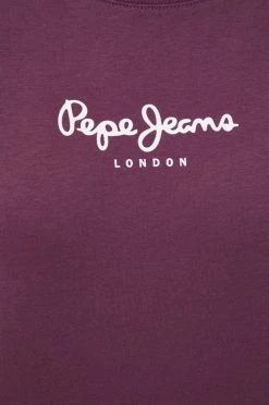 Κοντομάνικο Βαμβακερό μπλουζάκι Pepe Jeans μοβ 11 Κοντομάνικο Βαμβακερό μπλουζάκι Pepe Jeans μοβ -Pepe Jeans Sales Store unnamed file 4723