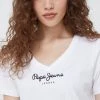 Κοντομάνικο Βαμβακερό μπλουζάκι Pepe Jeans άσπρο 2 Κοντομάνικο Βαμβακερό μπλουζάκι Pepe Jeans άσπρο -Pepe Jeans Sales Store unnamed file 4724