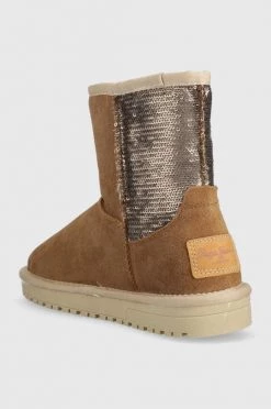 Μπότες χιονιού σουέτ Pepe Jeans Diss Sequins καφέ -Pepe Jeans Sales Store unnamed file 4745