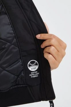 Κοντά μπουφάν Μπουφάν Bomber Pepe Jeans χρώμα: μαύρο -Pepe Jeans Sales Store unnamed file 4762