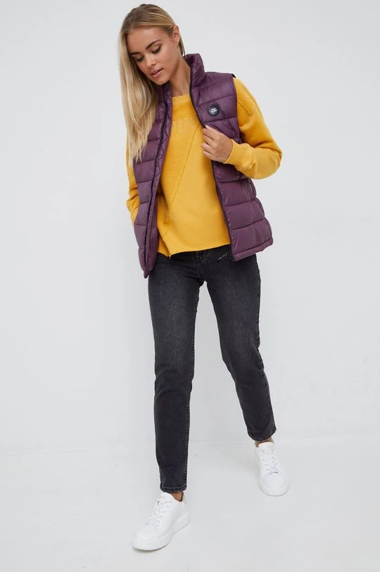 Γιλέκα Αμάνικο μπουφάν Pepe Jeans μοβ 4 Γιλέκα Αμάνικο μπουφάν Pepe Jeans μοβ - Image 2