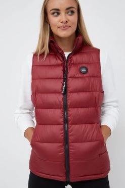 Γιλέκα Αμάνικο μπουφάν Pepe Jeans κόκκινο