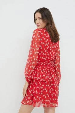 Φορέματα Φόρεμα Pepe Jeans κόκκινο -Pepe Jeans Sales Store unnamed file 4787