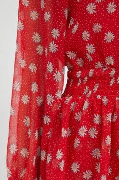 Φορέματα Φόρεμα Pepe Jeans κόκκινο -Pepe Jeans Sales Store unnamed file 4789