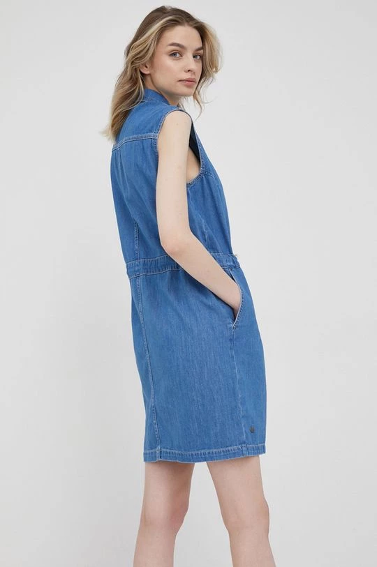 Φορέματα Φόρεμα τζιν Pepe Jeans Jessi ναυτικό μπλε 5 Φορέματα Φόρεμα τζιν Pepe Jeans Jessi ναυτικό μπλε - Image 3