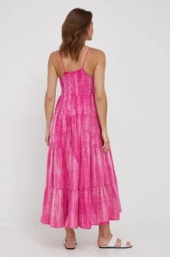 Φορέματα Βαμβακερό φόρεμα Pepe Jeans Pearl μοβ -Pepe Jeans Sales Store unnamed file 4848