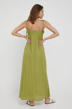 Φορέματα Βαμβακερό φόρεμα Pepe Jeans Lilou πράσινο -Pepe Jeans Sales Store unnamed file 4883