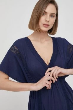 Φορέματα Βαμβακερό φόρεμα Pepe Jeans Kaia ναυτικό μπλε -Pepe Jeans Sales Store unnamed file 4895