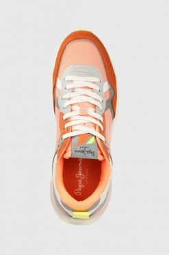 Sneakers Αθλητικά Pepe Jeans Britt Pro Woman πορτοκαλί -Pepe Jeans Sales Store unnamed file 4911
