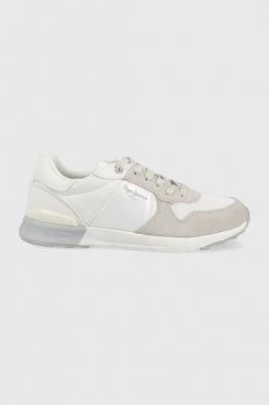 Sneakers Αθλητικά Pepe Jeans Verona Pro Happy άσπρο