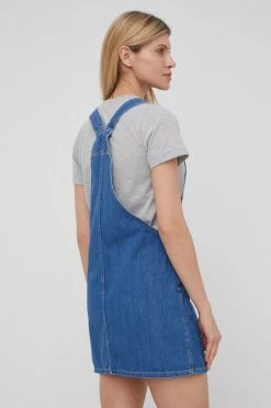 Φορέματα Φόρεμα τζιν Pepe Jeans Vesta Blue ναυτικό μπλε, -Pepe Jeans Sales Store unnamed file 4991