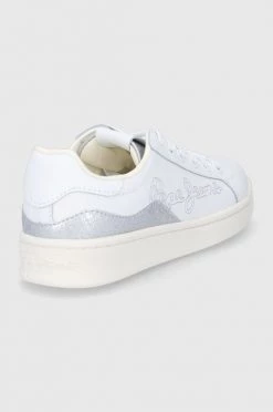 Sneakers Δερμάτινα παπούτσια Pepe Jeans Milton Mix άσπρο -Pepe Jeans Sales Store unnamed file 5021