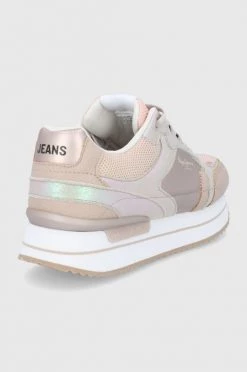 Sneakers Υποδήματα Pepe Jeans Rusper Iris χρυσαφί -Pepe Jeans Sales Store unnamed file 5041