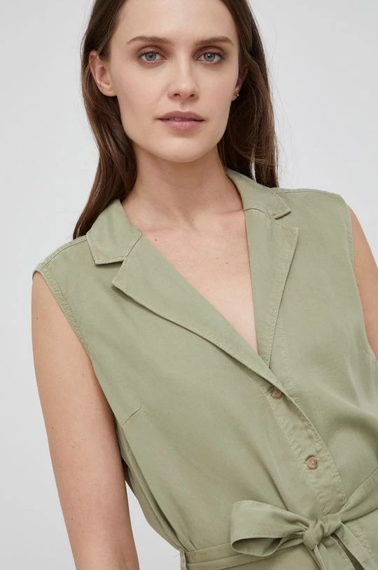 Φορέματα Pepe Jeans - Φόρεμα Maggie ανοιχτή ελιά 6 Φορέματα Pepe Jeans - Φόρεμα Maggie ανοιχτή ελιά - Image 4