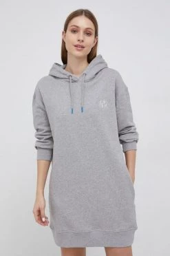 Φορέματα Βαμβακερό φόρεμα Pepe Jeans DANA γκρι