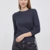 Μακρυμάνικο Longsleeve Pepe Jeans DAELIN χρώμα: γκρι -Pepe Jeans Sales Store unnamed file 5094
