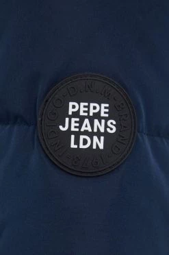 Μακριά μπουφάν Μπουφάν με επένδυση από πούπουλα Pepe Jeans FRIDA χρώμα: ναυτικό μπλε -Pepe Jeans Sales Store unnamed file 5103