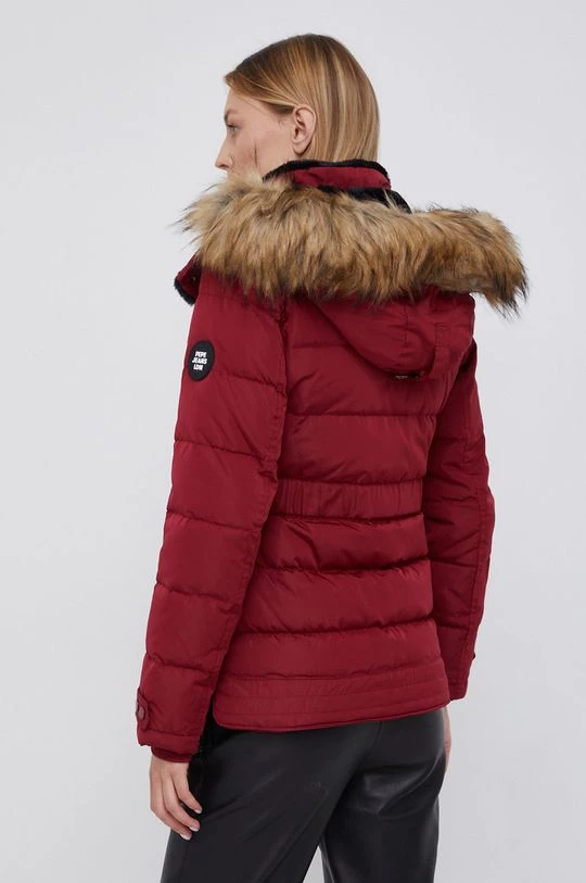 Μακριά μπουφάν Μπουφάν με επένδυση από πούπουλα Pepe Jeans FRIDA χρώμα: κόκκινο 5 Μακριά μπουφάν Μπουφάν με επένδυση από πούπουλα Pepe Jeans FRIDA χρώμα: κόκκινο - Image 3