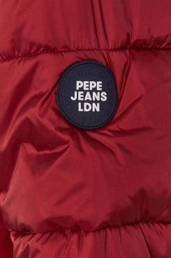 Κοντά μπουφάν Pepe Jeans - Αδιάβροχο μπουφάν Claude κάστανο -Pepe Jeans Sales Store unnamed file 5151