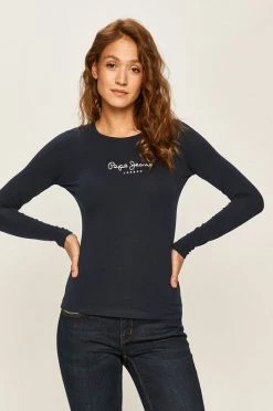 Μακρυμάνικο Pepe Jeans - Μπλουζάκι New Virginia γκρί