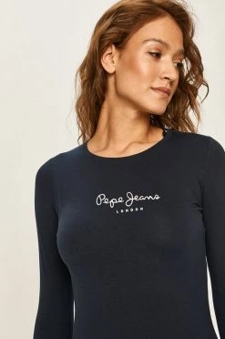 Μακρυμάνικο Pepe Jeans - Μπλουζάκι New Virginia γκρί -Pepe Jeans Sales Store unnamed file 5188