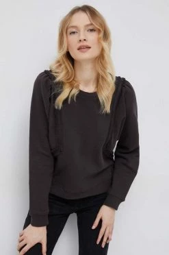 Χωρίς φερμουάρ Μπλούζα Pepe Jeans καφέ,