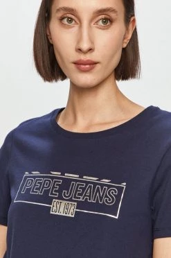 Κοντομάνικο Pepe Jeans - Μπλουζάκι Betty σκούρο μπλε -Pepe Jeans Sales Store unnamed file 520