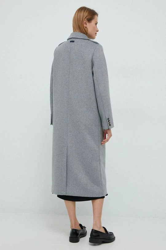 Παλτά Μάλλινο παλτό Pepe Jeans γκρι, 5 Παλτά Μάλλινο παλτό Pepe Jeans γκρι, - Image 3