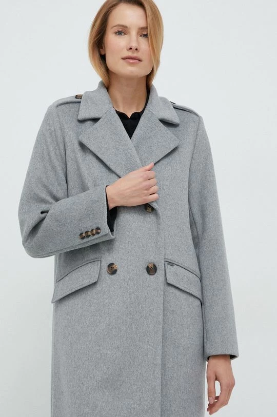 Παλτά Μάλλινο παλτό Pepe Jeans γκρι, 7 Παλτά Μάλλινο παλτό Pepe Jeans γκρι, - Image 5