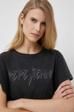 Κοντομάνικο Βαμβακερό μπλουζάκι Pepe Jeans Reese γκρι -Pepe Jeans Sales Store unnamed file 5214