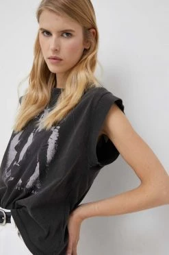 Κοντομάνικο Βαμβακερό μπλουζάκι Pepe Jeans γκρι -Pepe Jeans Sales Store unnamed file 5219