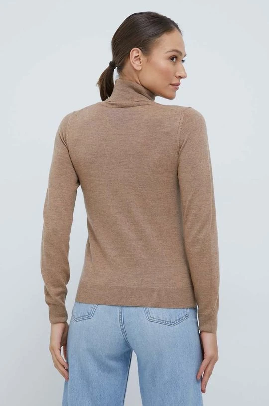 Χωρίς φερμουάρ Μάλλινο πουλόβερ Pepe Jeans Balme χρώμα: μπεζ 5 Χωρίς φερμουάρ Μάλλινο πουλόβερ Pepe Jeans Balme χρώμα: μπεζ - Image 3