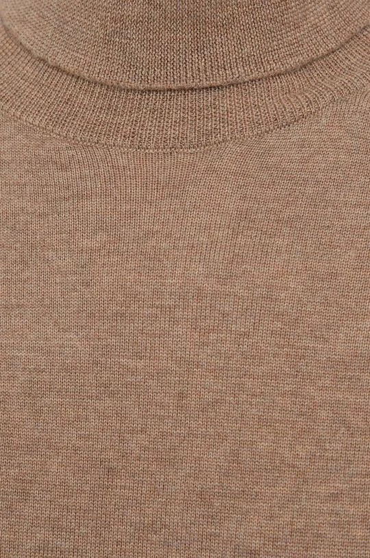 Χωρίς φερμουάρ Μάλλινο πουλόβερ Pepe Jeans Balme χρώμα: μπεζ 7 Χωρίς φερμουάρ Μάλλινο πουλόβερ Pepe Jeans Balme χρώμα: μπεζ - Image 5