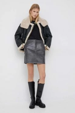 Κοντομάνικο Βαμβακερό μπλουζάκι Pepe Jeans μαύρο -Pepe Jeans Sales Store unnamed file 5232