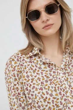 Πουκάμισα Βαμβακερό πουκάμισο Pepe Jeans Nicoleta πολύχρωμο -Pepe Jeans Sales Store unnamed file 5254