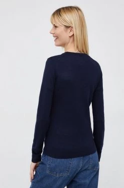 Χωρίς φερμουάρ Μάλλινο πουλόβερ Pepe Jeans χρώμα: ναυτικό μπλε -Pepe Jeans Sales Store unnamed file 5271