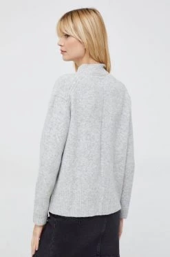 Χωρίς φερμουάρ Πουλόβερ με προσθήκη μαλλιού Pepe Jeans χρώμα: γκρι -Pepe Jeans Sales Store unnamed file 5276