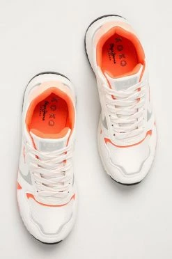 Sneakers Pepe Jeans - Υποδήματα Koko Zag ασημί -Pepe Jeans Sales Store unnamed file 530