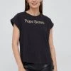 Κοντομάνικο Βαμβακερό μπλουζάκι Pepe Jeans μαύρο 1 Κοντομάνικο Βαμβακερό μπλουζάκι Pepe Jeans μαύρο -Pepe Jeans Sales Store unnamed file 5307